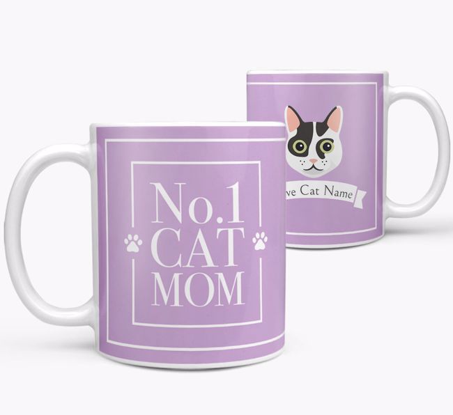 No.1 Mom: Personalized {breedCommonName} Mug